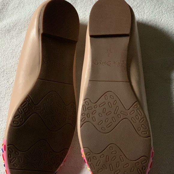 RARE! Shoe Bakery Strawberry Jimmy Flats With Sprinkle Detail - Picture 5 of 5